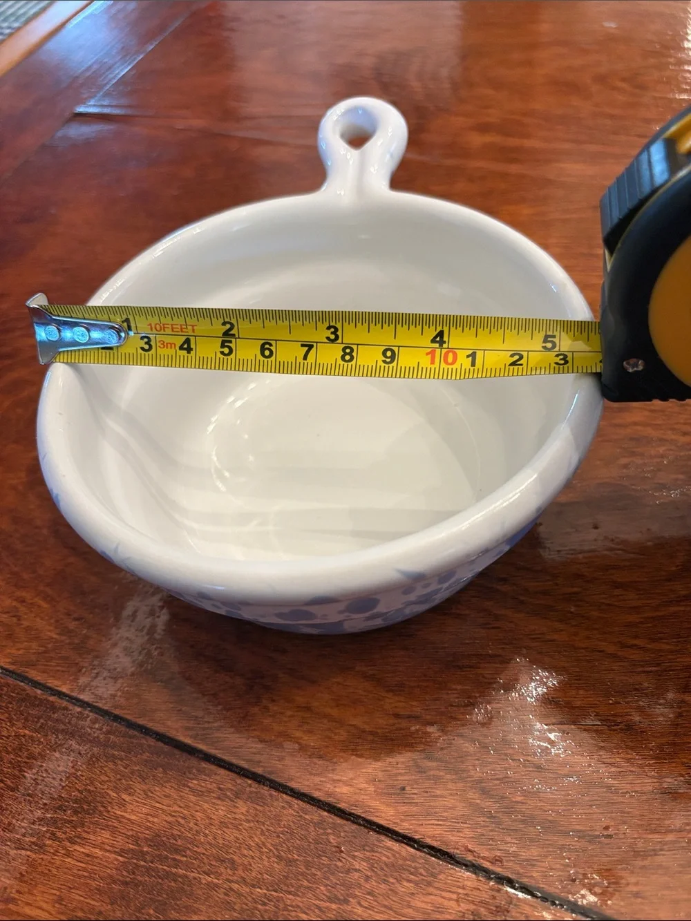 Bennington Potters 2pc Loop Handle Bistro Bowl Blue EUC - Picture 4 of 8
